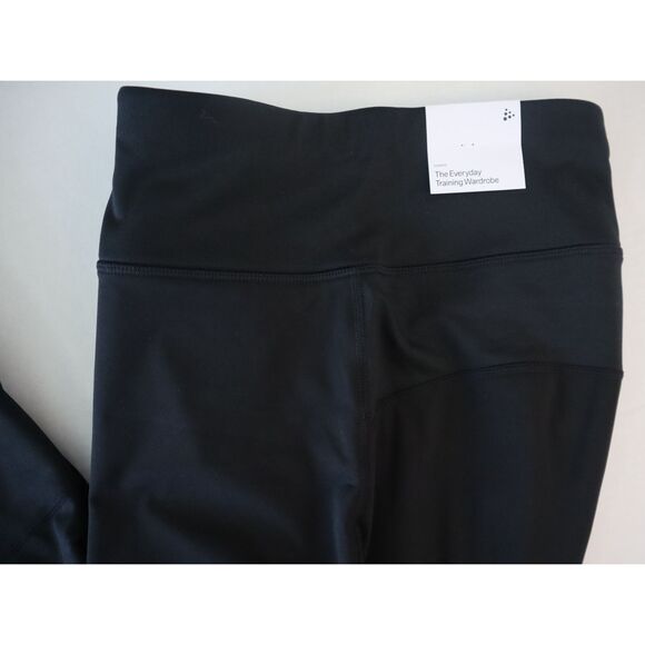 Craft 1909631-999000 Women's Sz Large Black ADV Essence Wind Training Tights - Picture 12 of 16